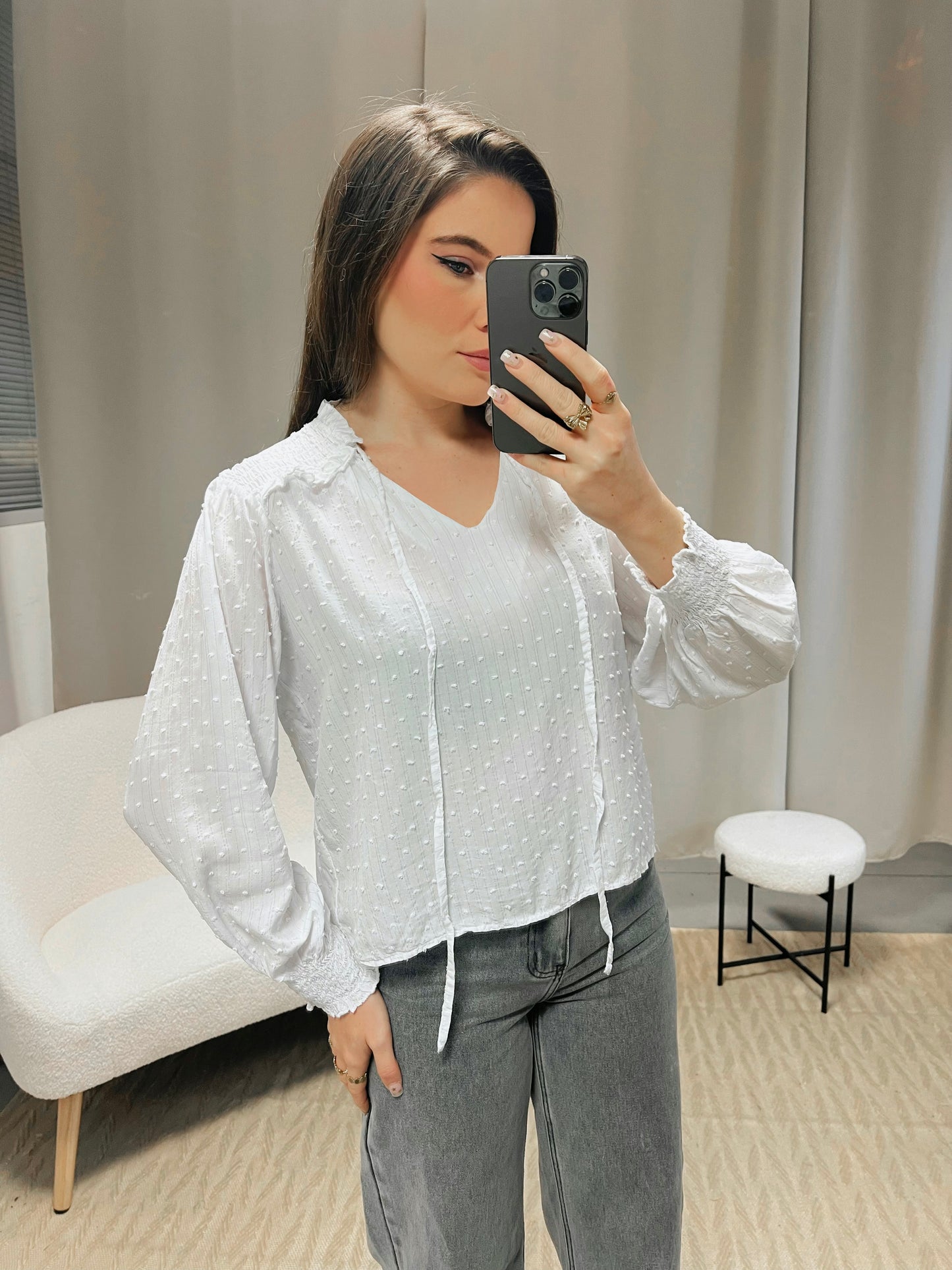 Blouse FILA blanche