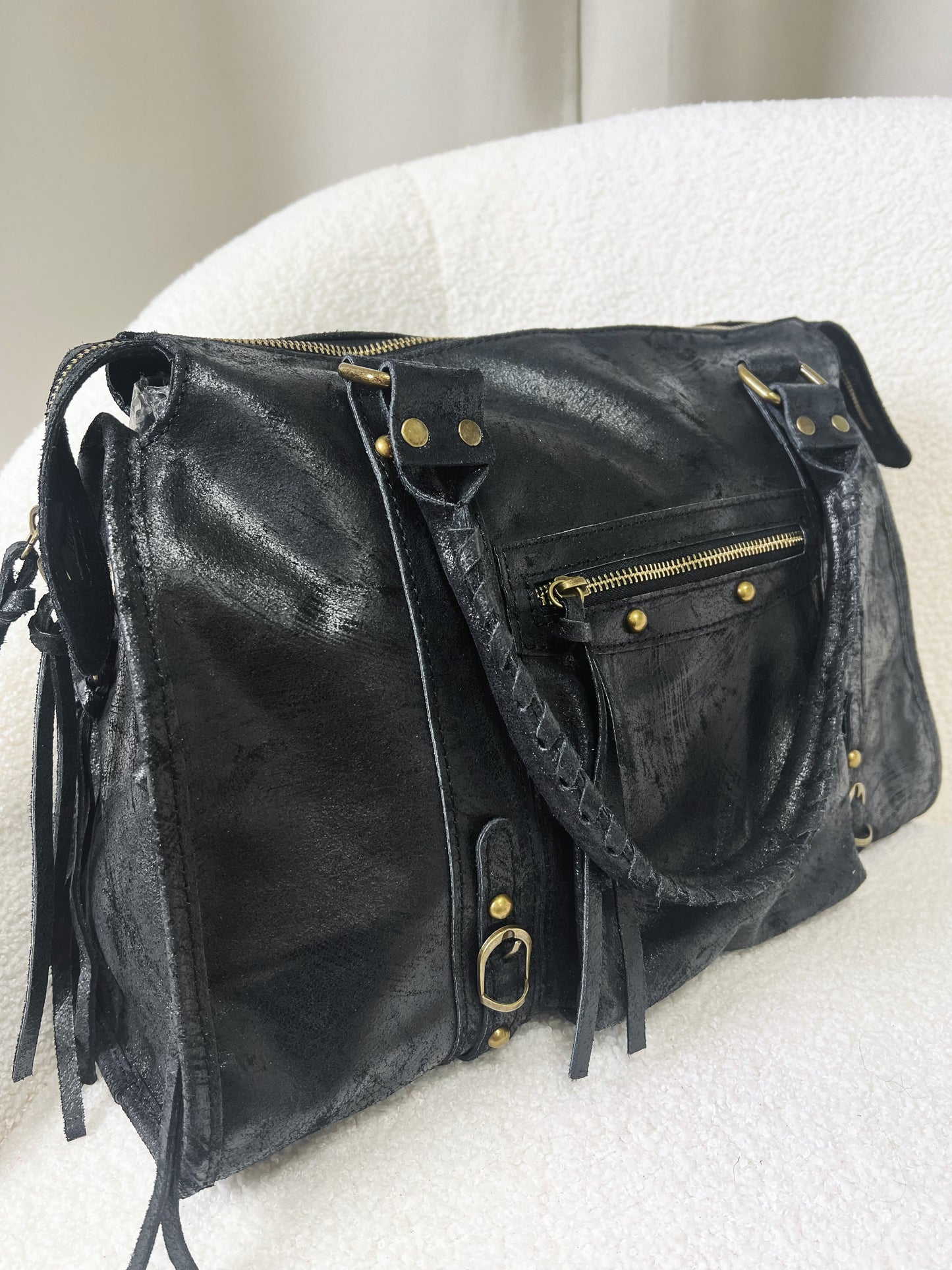 Sac PANAM noir mat grand modèle