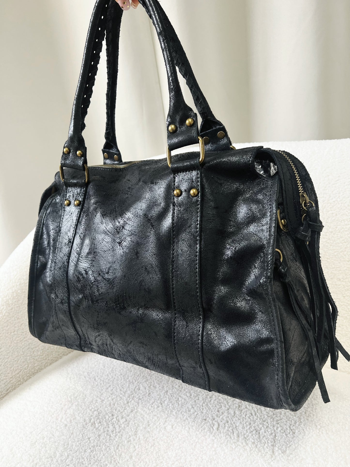 Sac PANAM noir mat grand modèle