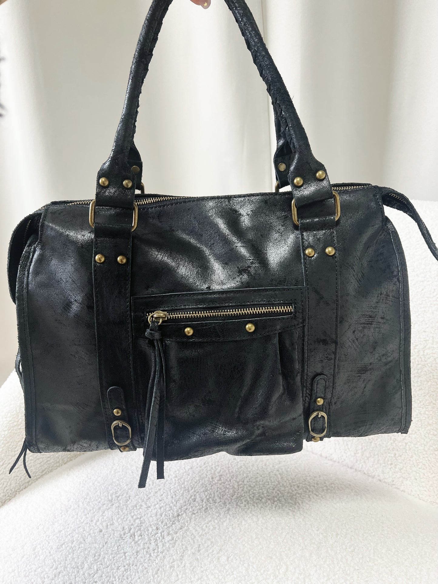 Sac PANAM noir mat grand modèle