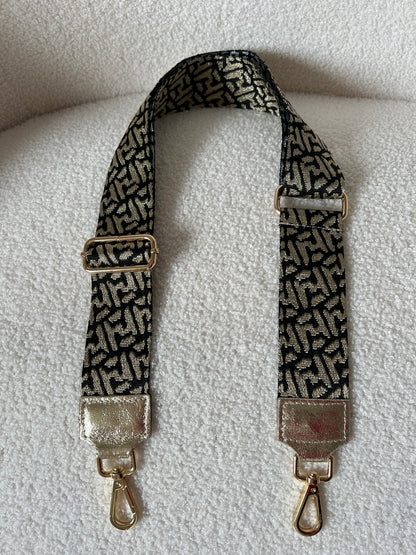 Bandoulière de sac cuir - LEOPARD